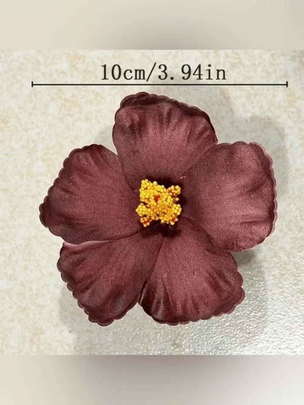 4 x Femenine Floral Hair Clip for Women - Stylish Flower Barrette